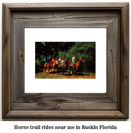 horse trail rides near me in Ruskin, Florida